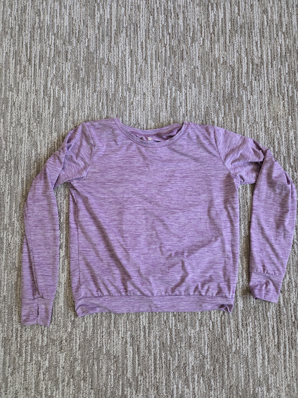 Born Primitive Purple Heather Long-Sleeve